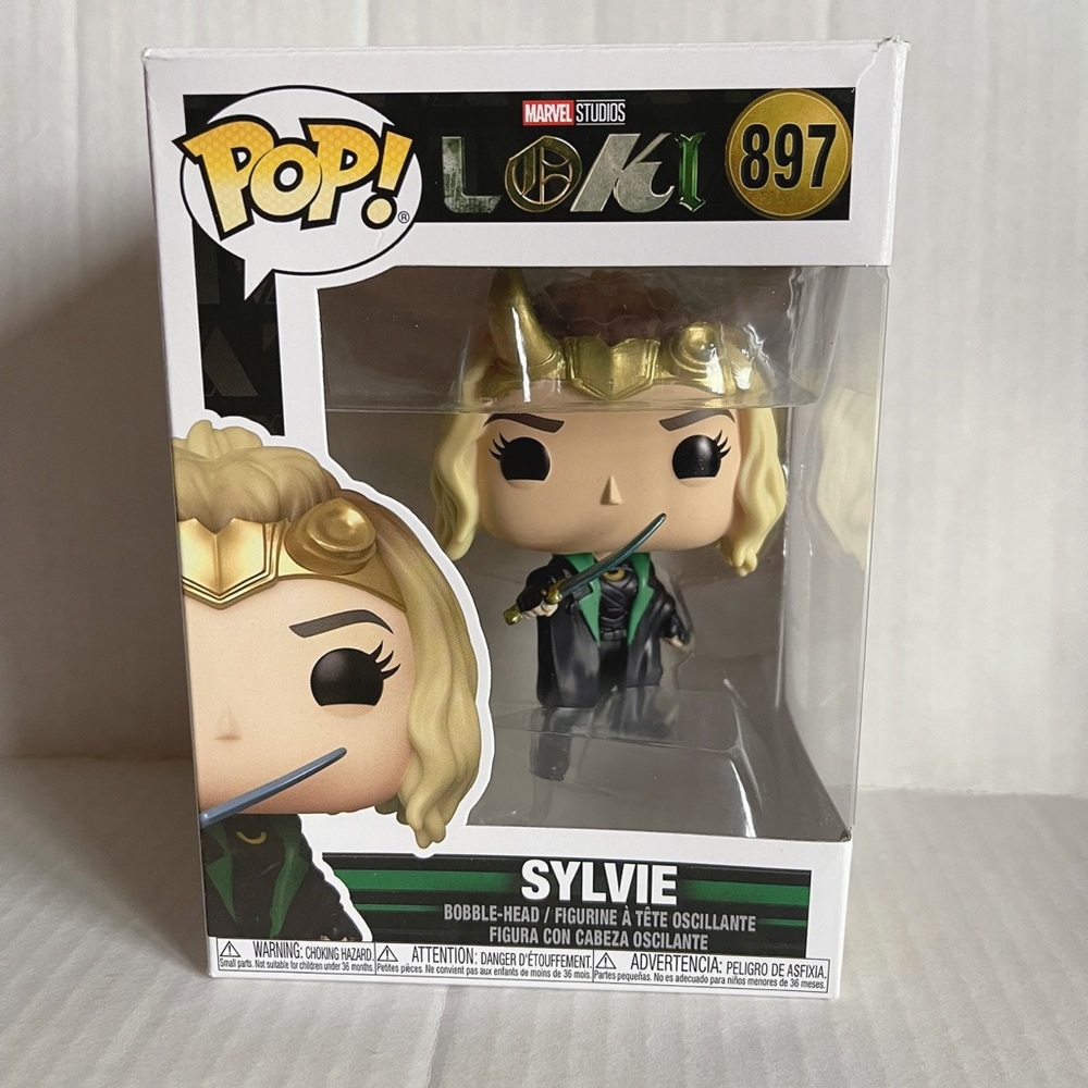 Loki Sylvie Funko Pop #897 Marvel Studios MCU Disney+